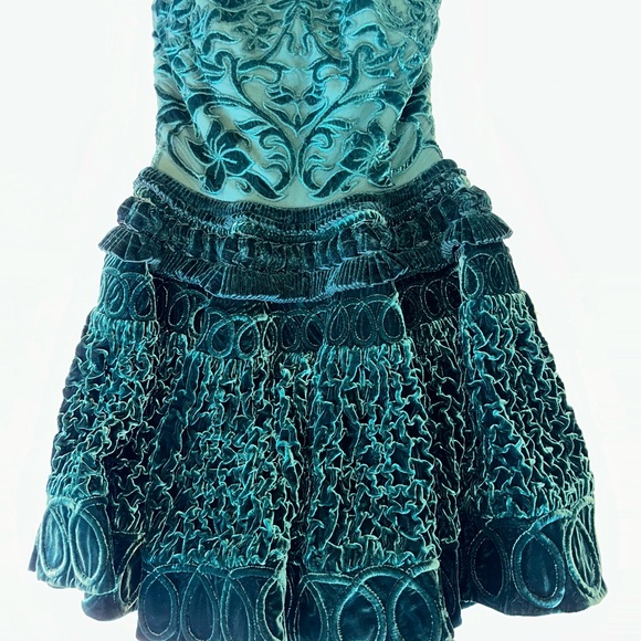 green emerald velvet dress Baltic Born Womens Meghan Velvet Wrap Maxi Dress | Deep Green